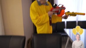 ЭКСТРЕМАЛЬНАЯ БИТВА С НЁРФАМИ НА ВЫЖИВАНИЕ!