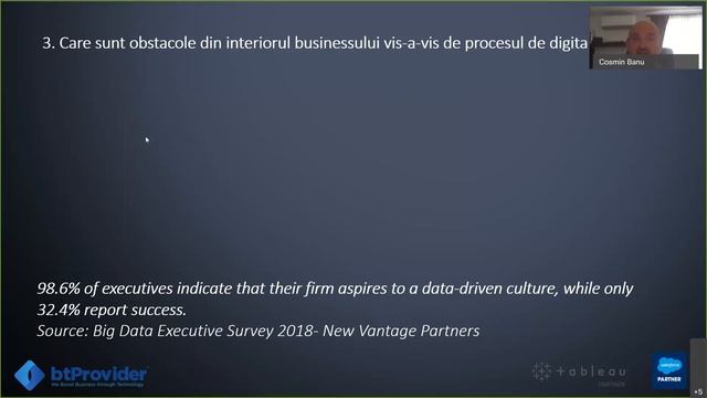 Webinar Cafeaua de dimineață cu Tableau și Salesforce - Invitați: Kandia Dulce și Utilben смотреть онлайн