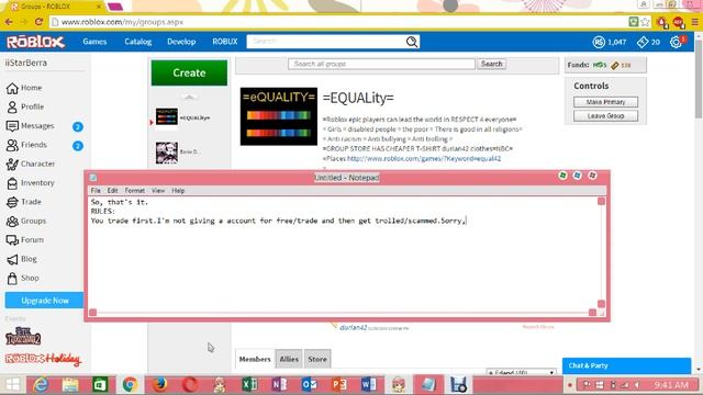 FREE/TRADE ROBLOX ACCOUNT (READ DESCRIPTION) смотреть онлайн