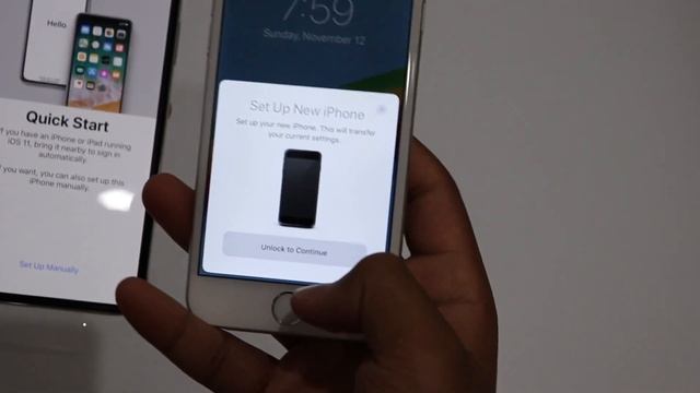Apple iPhone X Unboxing (Silver, 64GB) смотреть онлайн