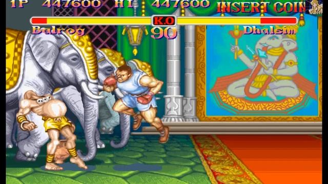 Super Street Fighter II: The New Challengers Hardest-Balrog(M.Bison) No Lose ALL смотреть онлайн