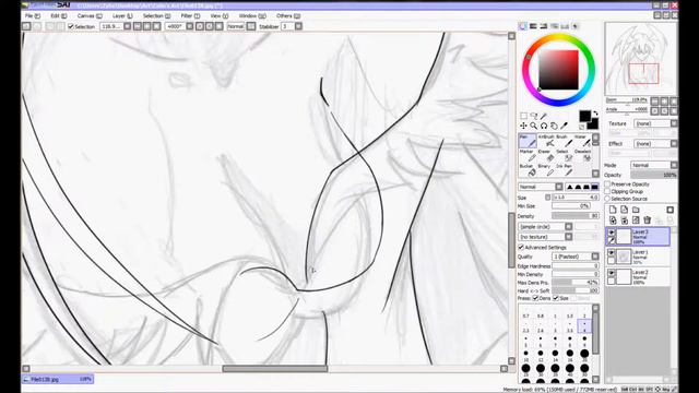 Morrigan- line art speed draw смотреть онлайн