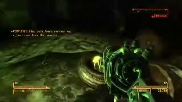 Fallout New Vegas RatSlayer and Lady Jane's caravan stash Location Broc Flower Cave смотреть онлайн