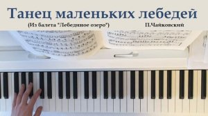 ???Как играть Танец маленьких лебедей ЛЕГКО на пианино/синтезаторе
