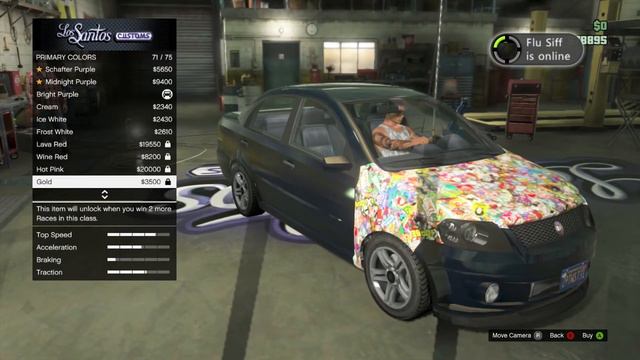 GTA V Car Customisation: Declasse Asea смотреть онлайн
