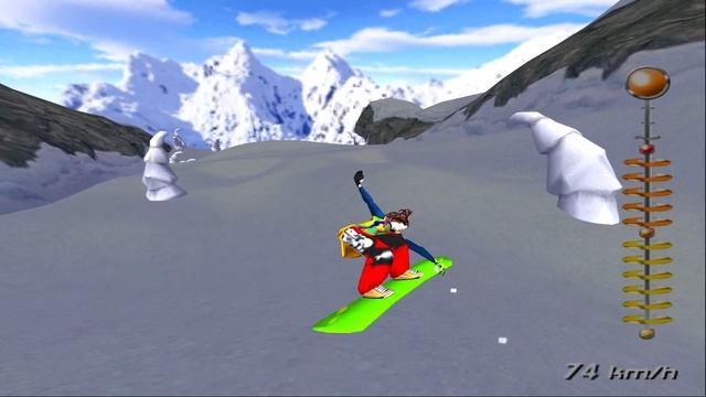 SSX (2000) | For Fun World Circuit - Untracked (Zoe) смотреть онлайн