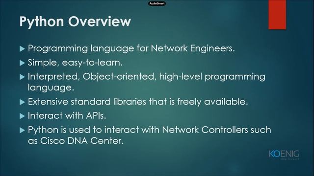 Network Automation with Python | Koenig смотреть онлайн