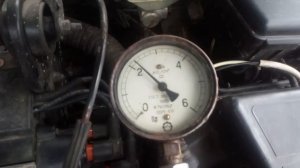 Проверка давления в топливной рампе Вольво S70 b5252s