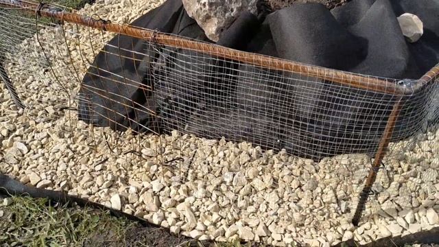 Подготовка под высокие клумбы. Этапы изготовления. смотреть онлайн