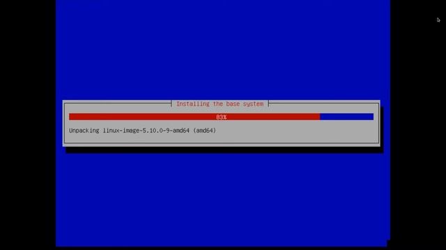 (Quick) Debian netinstall (Ncurses installer) смотреть онлайн