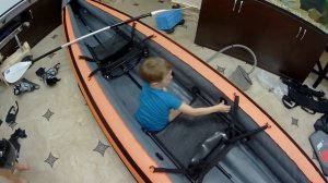 Байдарка ШУЯ 3. Первая сборка\разборка
