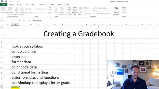 Excel Training #68 - freeze panes and sorting смотреть онлайн