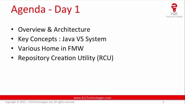 Oracle Fusion Middleware Admin Training : Day1 Topics (WebLogic , OHS, SOA, OBIEE, WebCenter, IAM) смотреть онлайн