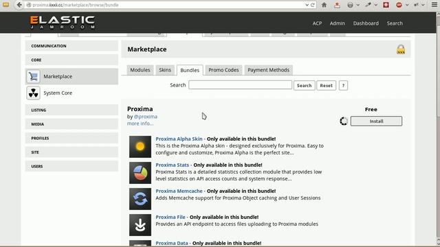 RESTful JSON API for Jamroom CMS ( install Proxima ) смотреть онлайн