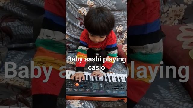 baby aashi playing casio🥰🥰🥰🥰 смотреть онлайн