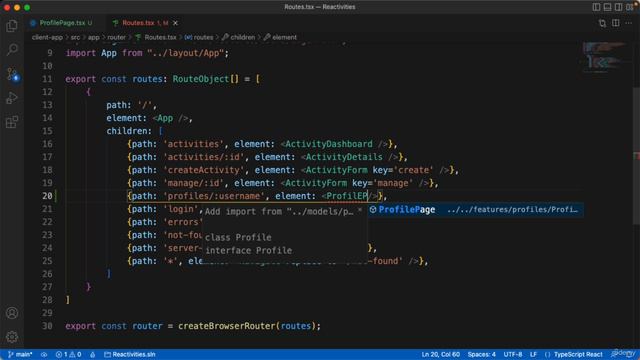 192 - Creating a profile page смотреть онлайн