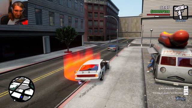Запалихме я... - GTA SA: DE #8 смотреть онлайн