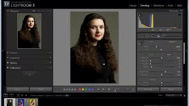 Уроки Photoshop Lightroom Настройка баланса белого смотреть онлайн