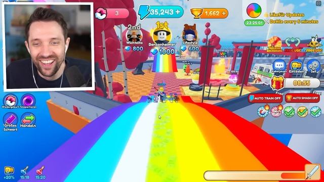 ICH ZERSCHNEIDE 456´324´987 GEGENSTÄNDE im Schwert Simulator! смотреть онлайн