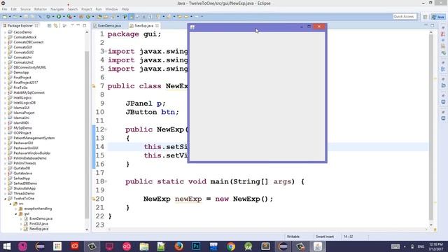 #8 Java Swing Tutorial in Pashto | Extend JFrame смотреть онлайн