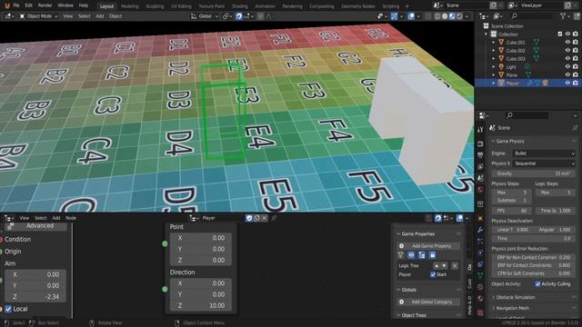 UPBGE: Logic Node Tutorial #2 Better Physics, Variables, And Character Sprinting смотреть онлайн