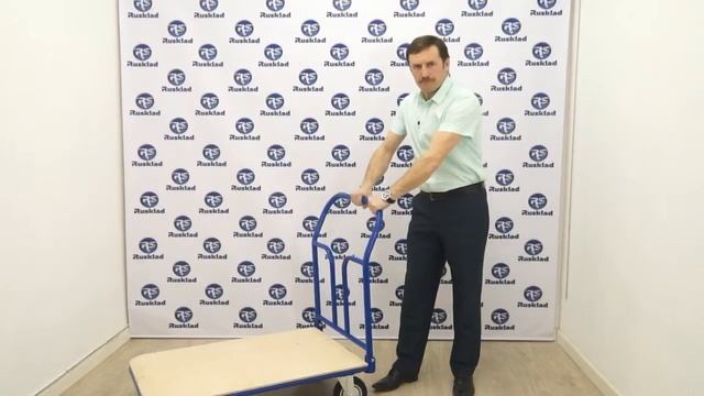 ТПСР-Ф. Тележка платформенная со складной ручкой. смотреть онлайн