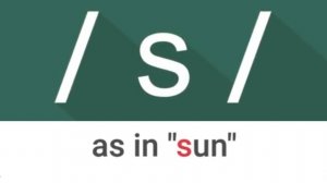Consonant Sound  s  as in sun – American English Pronunciation