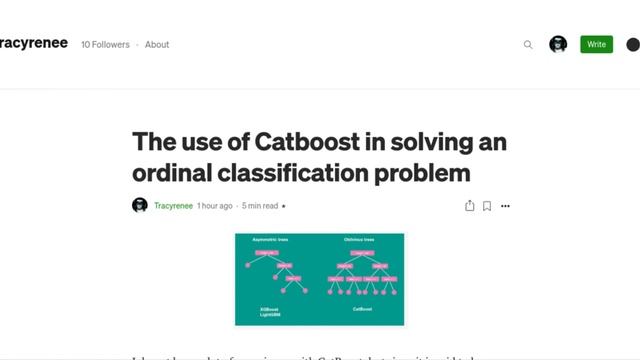 The use of CatBoost in solving an ordinal classification problem - blog post смотреть онлайн