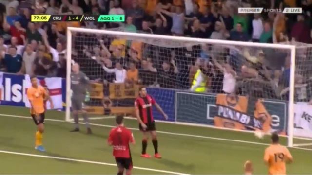 Dendoncker GOAL! Crusaders 1-4 Wolves смотреть онлайн