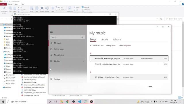 [Desktop Assistant] Meet My Siri 2.0? | Python Mega Project 1 #coding смотреть онлайн