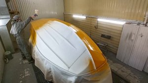 Казанка 5М4. Как покрасить лодку