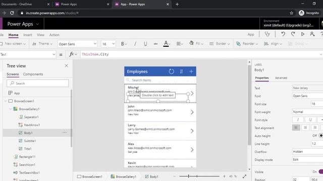Connect PowerApps to Excel Data Source - Create, Read, Update, Delete operations. смотреть онлайн