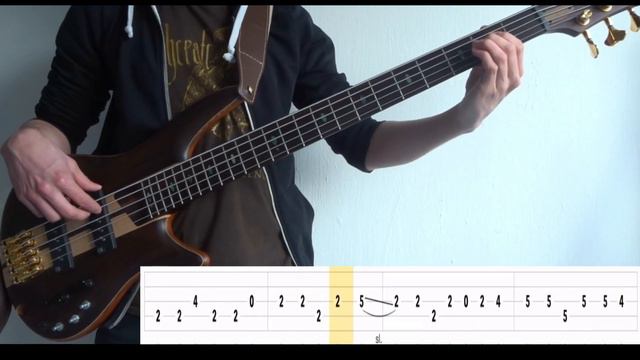 He Is (Ghost) - (BASS ONLY) Bass Cover (With Tabs) смотреть онлайн