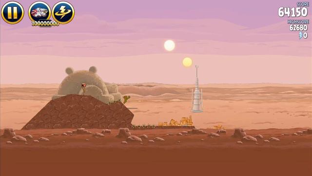 Angry Birds Star Wars Unused Levels: Tatooine Level 22 смотреть онлайн