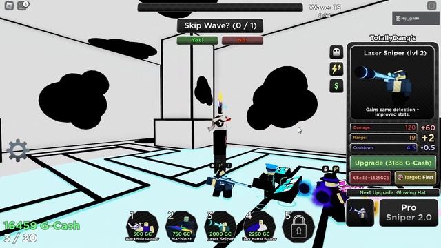 New Towers in Geometry Defense (Roblox) смотреть онлайн