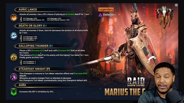Marius The Gallant IS GOING TO MAKE FIREKNIGHT 10 A CAKE WALK! Raid: Shadow Legends смотреть онлайн