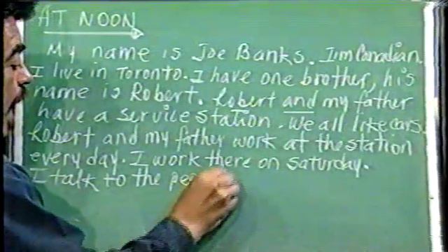 English At Noon class 39 Simple Present Story смотреть онлайн