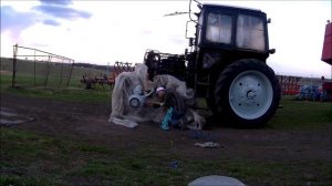 Новый МТЗ-82.1 за 100$ долларов:)) (Процесс покраски от А до Я)