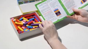 Развивающая игра «Цветные счетные палочки Кюизенера» от компании Корвет