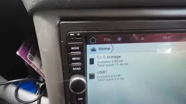 Android USB DVR micro sd not detected