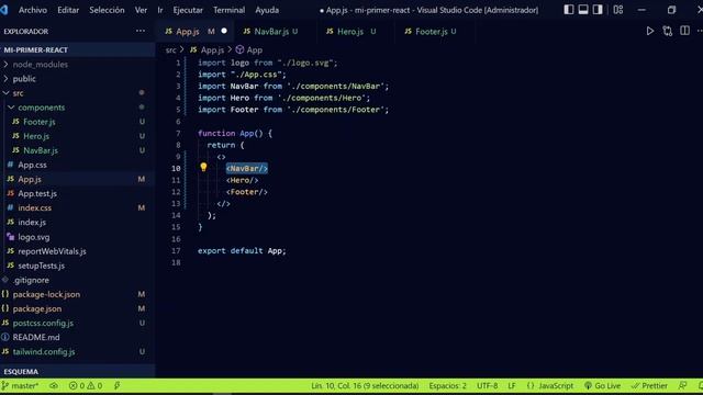 Mi primer proyecto con React ⚛ + Tailwind CSS + DaisyUI | Desde cero ? смотреть онлайн
