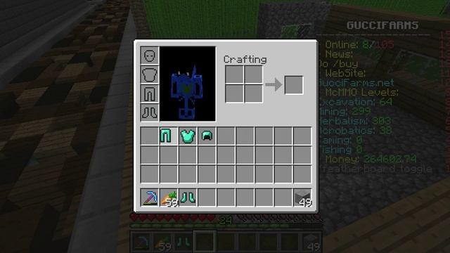 MINECRAFT SERVERS : GUCCI FARMS!!! смотреть онлайн