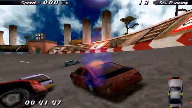 Destruction Derby 2 CPU смотреть онлайн