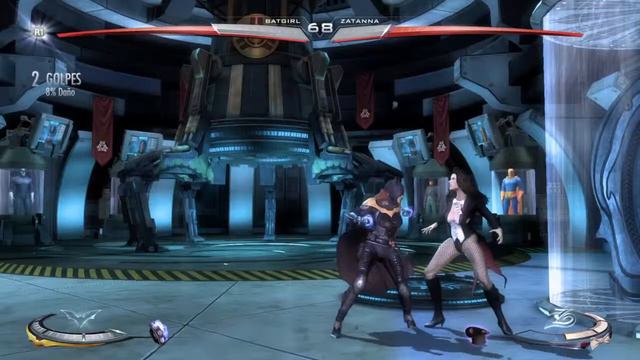 BatGirl VS Zatanna Injustice: Gods Among Us Ultimate Edition смотреть онлайн