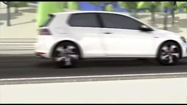 MK7 Volkswagen GTI Technical Animation смотреть онлайн
