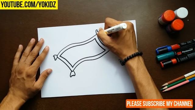 How To Draw MAGIC CARPET