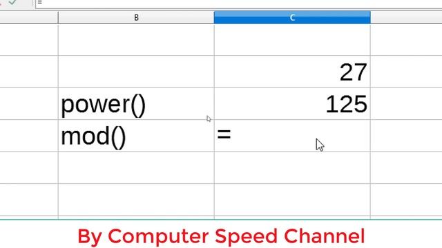 power function | libroffice calc | calc function | mod()| power()|libreoffice calc |libreoffice | смотреть онлайн