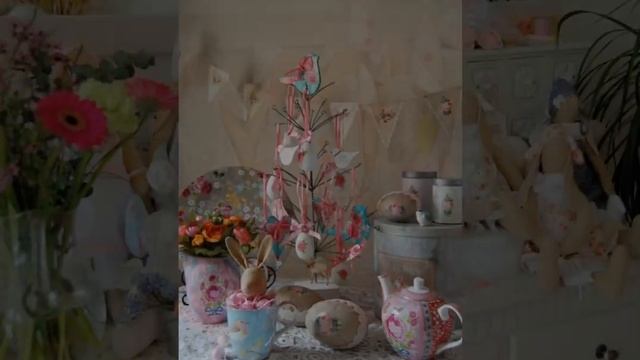 ВЕСЕННЕ -ПОСХАЛЬНЫЙ ДЕКОР В СТИЛЕ ТИЛЬДА. смотреть онлайн