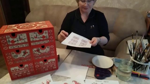 "Мезенские истории, роспись по дереву" смотреть онлайн