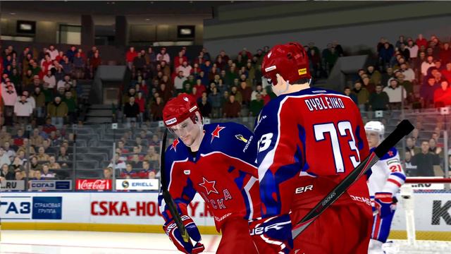 NHL 09 РХЛ МОД СКА - ЦСКА "Армейское дерби" смотреть онлайн